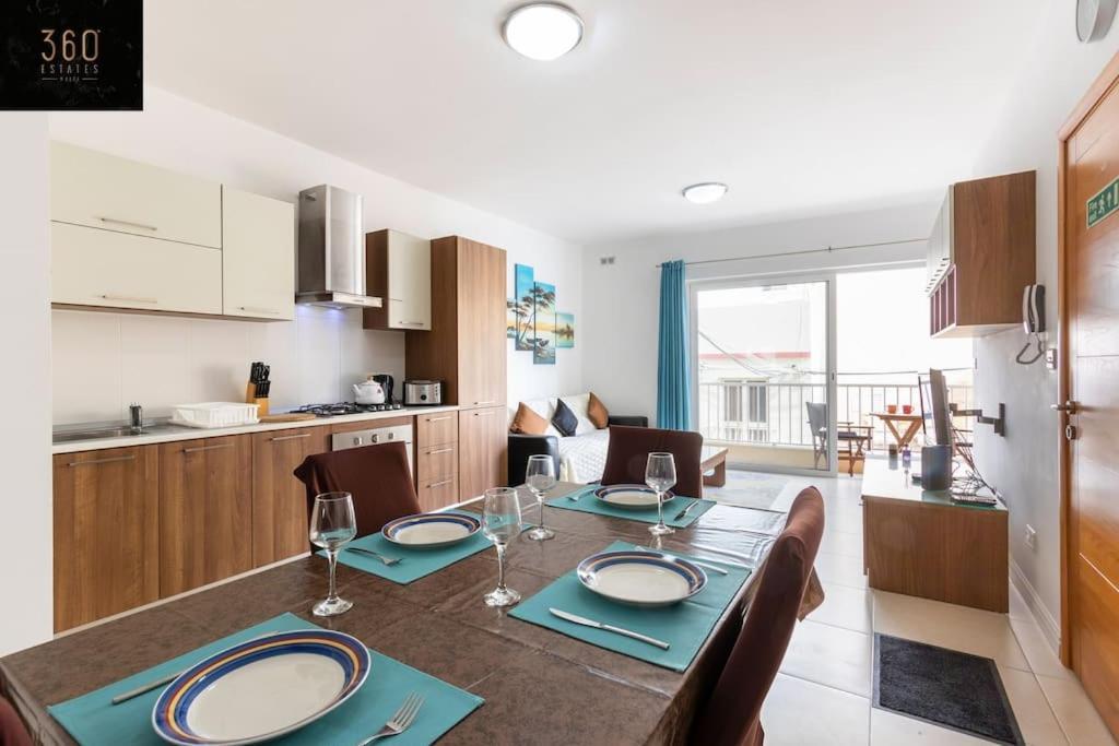Beautiful, Top Notch 1 Bedroom Apt Just Off The Coast By 360 Estates St. Paul's Bay Dış mekan fotoğraf